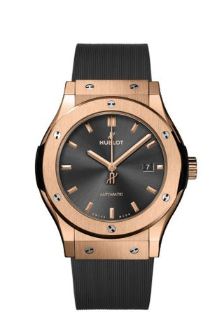 Hublot - 542.OX.7081.RX  Classic Fusion 42 King Gold / Racing Grey / Rubber