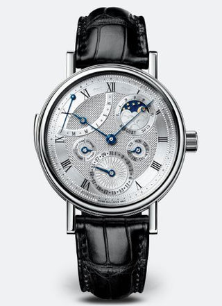 Breguet - 5447BB/1E/9V6  Classique Minute Repeater Perpetual Calendar White Gold / Silver