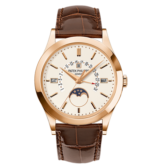 Patek Philippe - 5496R-001  Perpetual Calendar 5496 Rose Gold / Silver