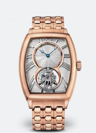 Breguet - 5497BR/12/RB0  Héritage Tourbillon Rose Gold / Silver / Bracelet