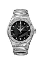 Hublot Classic Fusion Orlinski 40 Titanium - Alternative Pavé / White / Bracelet (550.NS.1800.NS.3804.ORL22)