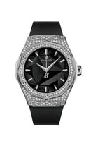 Hublot Classic Fusion Orlinski 40 Titanium - Alternative Pavé / Black / Rubber (550.NS.1800.RX.1604.ORL19)