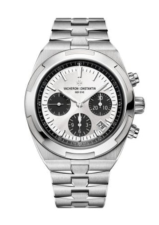 Vacheron Constantin - 5500V/110A-B686  Overseas Chronograph Stainless Steel / Silver