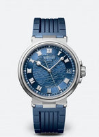 Breguet Marine Dame 9518 Stainless Steel - Diamond / Blue / Rubber (5517BB/Y2/5ZU)