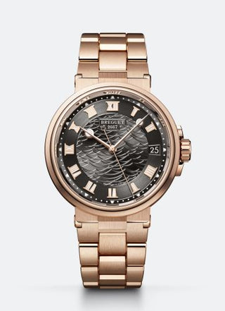 Breguet - 5517BR/G3/RZ0  Marine 5517 Rose Gold / Slate Grey / Bracelet