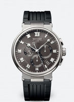 Breguet Marine Chronograph 5527 Titanium / Grey / Bracelet (5527TI/G2/5WV)