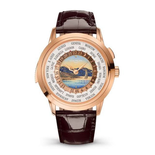 Patek Philippe - 5531R-001  World Time Minute Repeater Rose Gold / Lavaux / Hong Kong