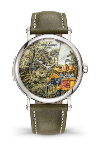 Patek Philippe - 5538G-018  Tourbillon Minute Repeater 5538 Jungle in Bengal