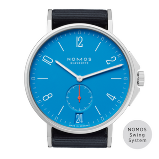 Nomos Glashütte - 554  Ahoi Datum Signal Blue