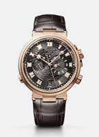 Breguet Marine Chronograph 5527 Rose Gold / Grey / Bracelet (5547BR/G3/9ZU)