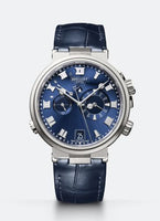 Breguet Marine Chronograph 5527 Titanium / Blue / Bracelet (5547TI/Y1/9ZU)