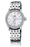 Oris - 01 561 7604 4956-07 8 16 73  Artelier Date Diamonds 31 Stainless Steel - Diamond / MOP / Bracelet