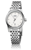 Oris - 01 561 7650 4051-07 8 14 61  Classic Date Lady 28.5 Stainless Steel / Silver / Bracelet