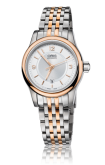 Oris - 01 561 7650 4331-07 8 14 63  Classic Date Lady 28.5 Stainless Steel - Rose Gold / Silver / Bracelet