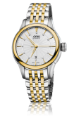 Oris - 01 561 7687 4351-07 8 14 78  Artelier Date Diamonds 31 Stainless Steel - Yellow Gold / Silver / Bracelet