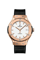 Hublot Classic Fusion 33 King Gold / Opalin / Alligator (565.OX.2611.LR)