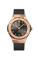 Hublot Classic Fusion 42 Ceramic - King Gold / Black / Rubber (565.OX.7081.RX)