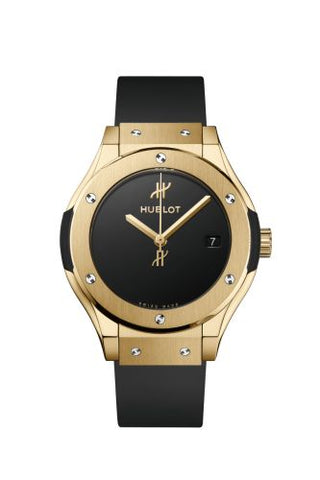 Hublot - 565.VX.1230.RX.MDM  Classic Fusion Original 38 Yellow Gold / Black