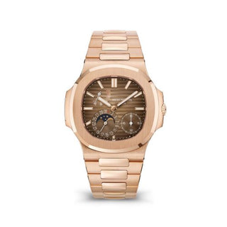 Patek Philippe - 5712/1R-001  Nautilus 5712 Rose Gold / Brown