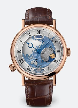 Breguet - 5717BR/AS/9ZU  Classique Hora Mundi 5717 Rose Gold / Asia - Oceania