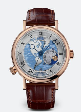 Breguet - 5717BR/US/9ZU  Classique Hora Mundi 5717 Rose Gold  / America