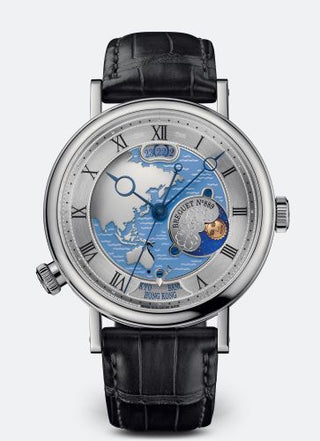 Breguet - 5717PT/AS/9ZU  Classique Hora Mundi 5717 Platinum / Asia - Oceania