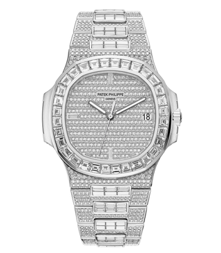 Patek Philippe - 5719/10G-010  Nautilus 5719 White Gold / Diamonds