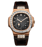 Patek Philippe Nautilus 5980 Stainless Steel / Rose Gold / Blue (5724R-001)