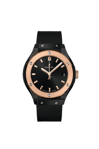 Hublot - 581.CO.1480.RX  Classic Fusion 33 Ceramic - King Gold / Black / Rubber