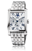 Oris - 01 581 7658 4071-07 8 23 82  Rectangular Complication Stainless Steel / Silver - Roman / Bracelet