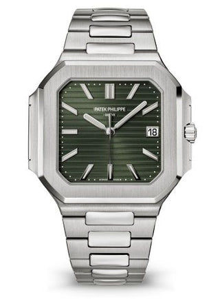 Patek Philippe - 5821/1A-001  Cubitus Date Moonphase Stainless Steel / Green