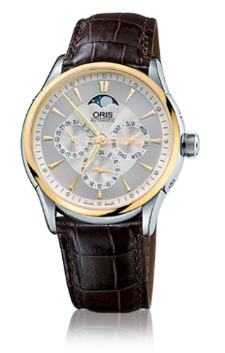 Oris - 01 582 7592 4351-07 5 21 70FC  Artelier Complication 40 Stainless Steel - Yellow Gold / Silver