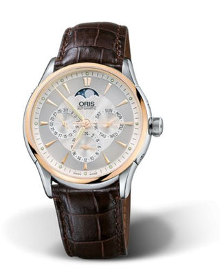 Oris - 01 582 7592 6351-07 5 21 70FC  Artelier Complication 40 Stainless Steel - Rose Gold / Silver