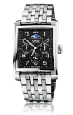 Oris - 01 582 7658 4034-07 8 23 82  Rectangular Complication Stainless Steel / Black - Arabic / Bracelet