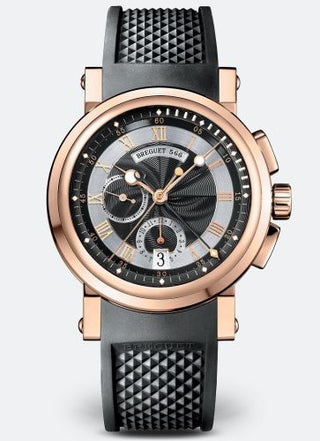 Breguet - 5827BR/Z2/5ZU  Marine Chronograph 5827 Rose Gold / Black / Rubber