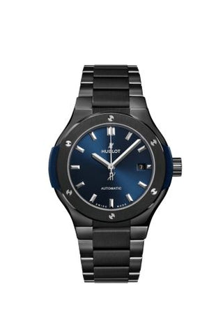 Hublot - 585.CM.7170.CM  Classic Fusion 33 Ceramic / Blue / Bracelet