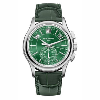 Patek Philippe - 5905P-014  Annual Calendar Chronograph 5905 Platinum / Green