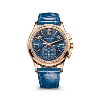 Patek Philippe - 5905R-010  Annual Calendar Chronograph 5905 Rose Gold / Blue