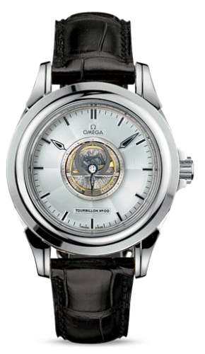 Omega - 5923.30.32  De Ville Tourbillon White Gold / Silver