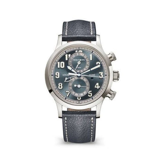 Patek Philippe - 5924G-001  Calatrava Pilot Travel Time Chronograph White Gold / Grey