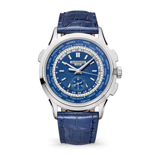 Patek Philippe - 5930G-010  World Time Chronograph 5930 White Gold / Blue / Beijing