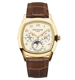 Patek Philippe - 5940J-001  Perpetual Calendar 5940J Yellow Gold / Silver