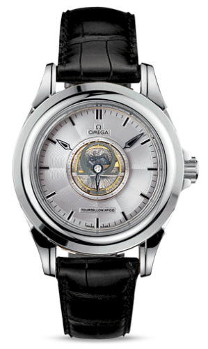 Omega - 5943.40.31  De Ville Tourbillon Platinum / Silver