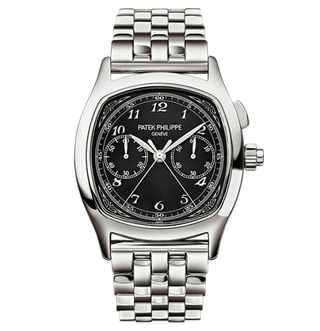 Patek Philippe - 5950/1A-012  Split-Seconds Chronograph 5950 Stainless Steel / Black / Bracelet