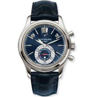 Patek Philippe - 5960P-015  Annual Calendar Chronograph 5960 Platinum / Blue