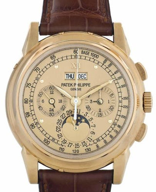 Patek Philippe - 5970J-Roman  Perpetual Calendar Chronograph 5970 Yellow Gold / Gold