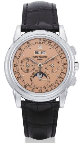 Patek Philippe - 5970P_Roman  Perpetual Calendar Chronograph 5970 Platinum / Pink