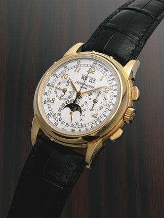 Patek Philippe - 5970R-EC  Perpetual Calendar Chronograph 5970 Rose Gold / Silver Breguet