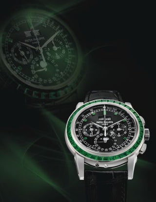 Patek Philippe - 5971/13P-010  Perpetual Calendar Chronograph 5971 Emerald