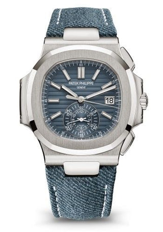 Patek Philippe - 5980/60G-001  Nautilus 5980 White Gold / Black